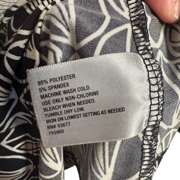 Worthington Stretch Cap Sleeve Tunic Top SZ L Classic Office Career Church Work - Picture 10 of 11